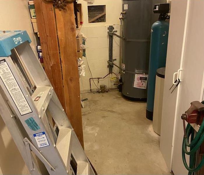 broken water heater